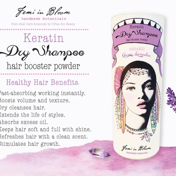 Plant Based Dry Shampoo Hair Booster Powder Organic / Urban Eco Beauty - Picture 6 of 14